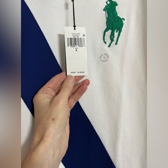 NWT Polo by Ralph Lauren 3 pony polo shirt - Picture 2 of 5